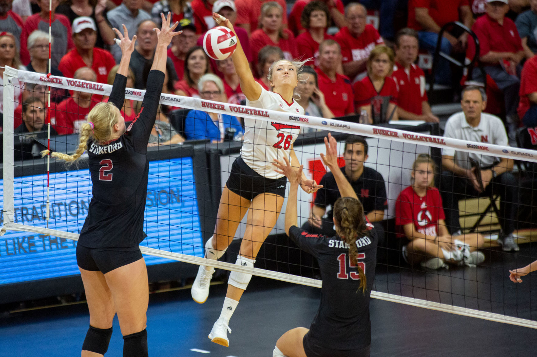 Nebraska Volleyball vs. Stanford Photo No. 2